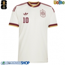 Maglie da calcio Spagna Dani Olmo #10 Seconda Maglia Mondiali 2026  Manica Corta
